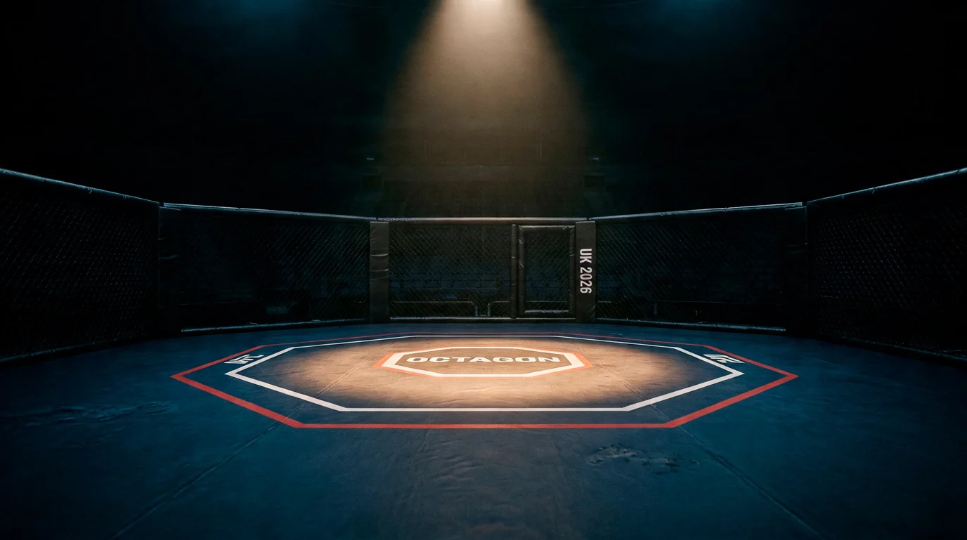 UK UFC betting guide — cage ring lights and decimal odds